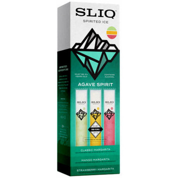 Sliq Spirited Ice Assorted Agave Pops 9 Pack-100ml Sliq Spirited Ice Assorted Agave Pops 9 Pack-100ml