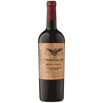The Federalist Bourbon Barrel Aged Mendocino Zinfandel The Federalist Bourbon Barrel Aged Mendocino Zinfandel