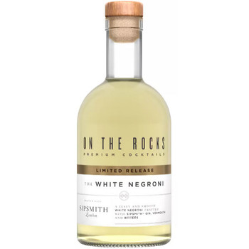 On The Rocks Sipsmith Gin White Negroni Ready-To-Drink Cocktail 375ml On The Rocks Sipsmith Gin White Negroni Ready-To-Drink Cocktail 375ml