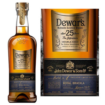 Dewar's 25 Year Old The Signature Double Aged Blended Scotch 750ml Dewar's 25 Year Old The Signature Double Aged Blended Scotch 750ml