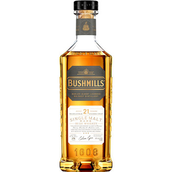 Bushmills Malt 21 Year Old Irish Whiskey 750ml Bushmills Malt 21 Year Old Irish Whiskey 750ml
