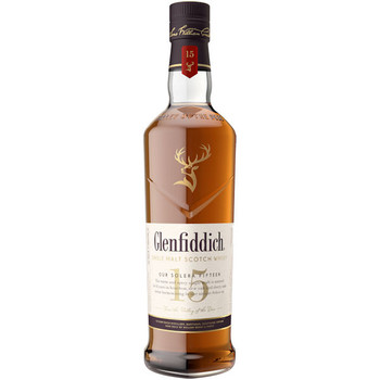Glenfiddich Our Solera 15 Year Old Speyside Single Malt Scotch 750ML Glenfiddich Our Solera 15 Year Old Speyside Single Malt Scotch 750ML
