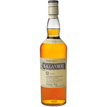Cragganmore 12 Year Old Speyside Single Malt Scotch 750ml Cragganmore 12 Year Old Speyside Single Malt Scotch 750ml