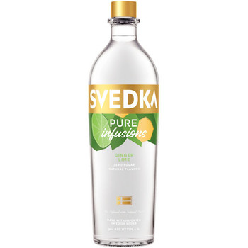 Svedka Pure Infusions Ginger Lime Flavored Vodka 750ml Svedka Pure Infusions Ginger Lime Flavored Vodka 750ml