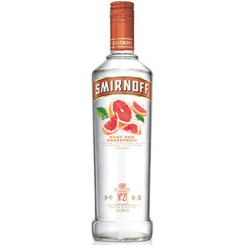 Smirnoff Ruby Red Grapefruit Vodka 750ml Smirnoff Ruby Red Grapefruit Vodka 750ml