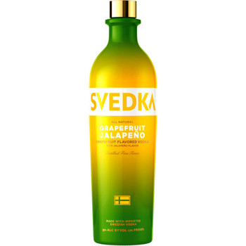 Svedka Grapefruit Jalapeno Flavored Vodka 750ml Svedka Grapefruit Jalapeno Flavored Vodka 750ml