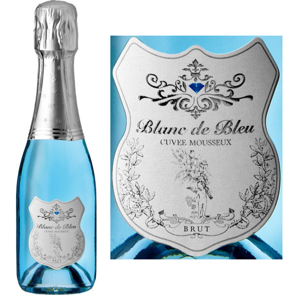 Blanc de Bleu Cuvee Mousseux Sparkling NV 187ml