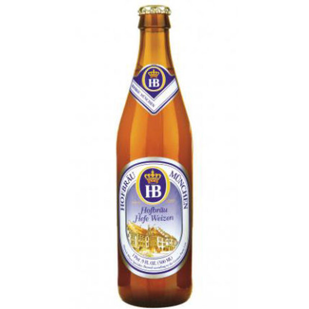 Hofbrau Munchen Hefe Weizen 16.9oz (Germany)