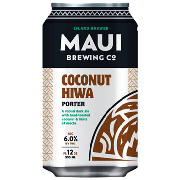Maui Brewing Coconut Hiwa Porter 4pk 12oz Cans