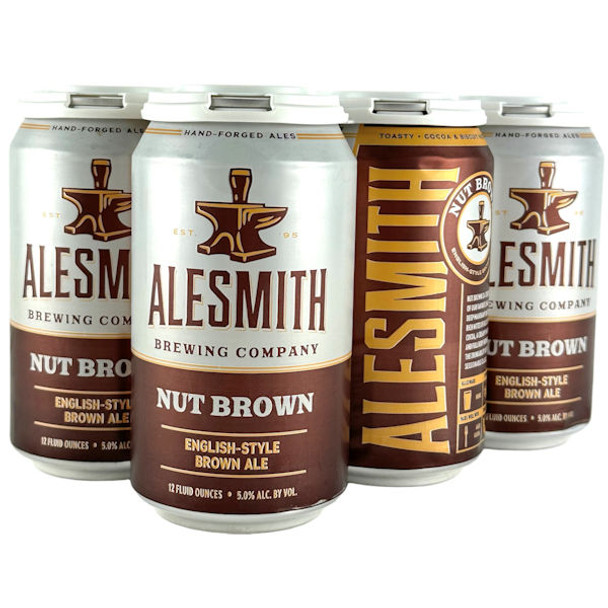 AleSmith Brewing Nut Brown English Style Brown Ale 12oz 6 Pack Cans