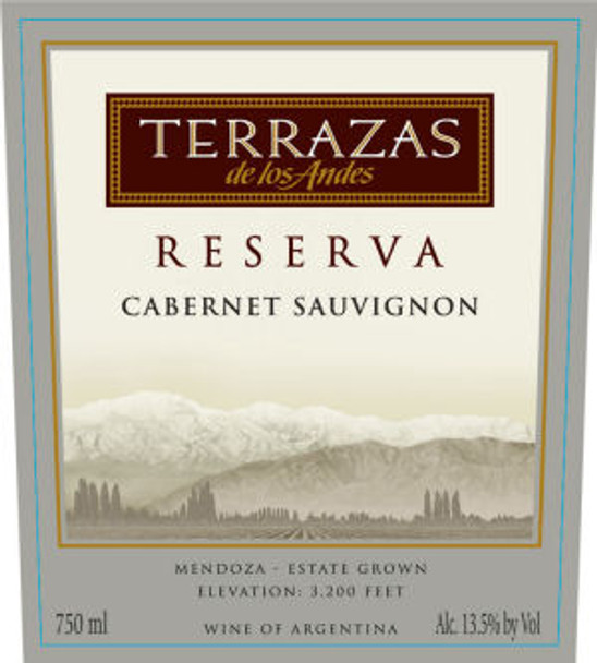 Terrazas de los Andes Reserva Cabernet