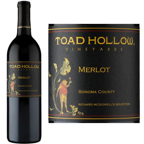 Toad Hollow Richard McDowell's Selection Sonoma Merlot