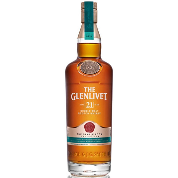 The Glenlivet 21 Year Old Speyside Single Malt Scotch 750ml