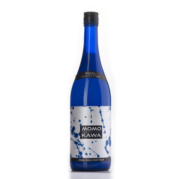 Momokawa Pearl Junmai Ginjo Nigori Genshu Sake 750ml