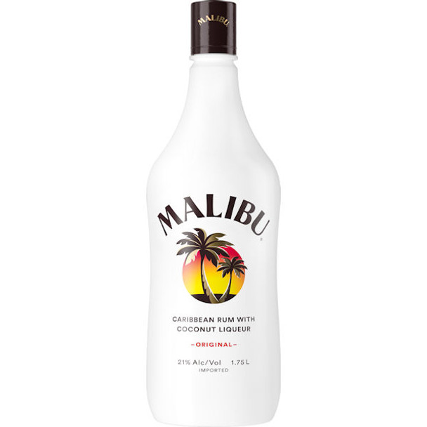 Malibu Original Caribbean Rum With Coconut Liqueur 1.75L