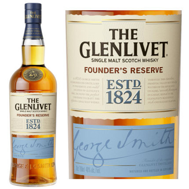The Glenlivet Founders Reserve Single Malt Scotch 750ml
