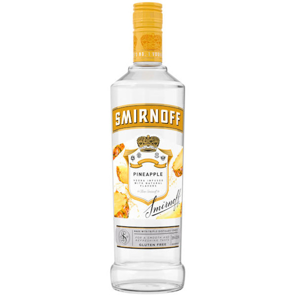 Smirnoff Pineapple Vodka 750ml