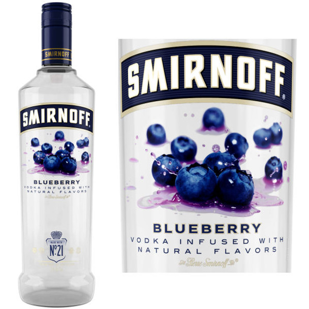 Smirnoff Blueberry Vodka 750ml