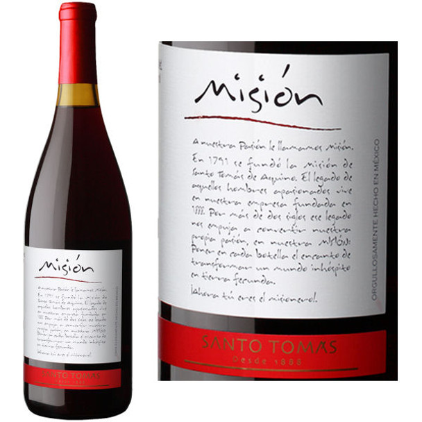 Santo Tomas Mision Valle de Guadalupe Mexico Tinto Red Blend