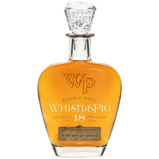 WhistlePig 18 Year Old Double Malt Rye Whiskey 750ml