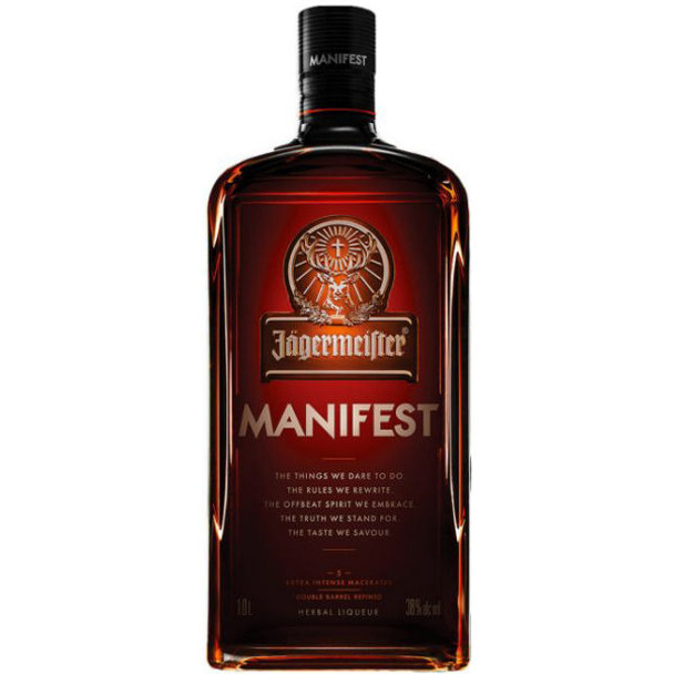 Jagermeister Manifest German Herbal Liqueur 1L