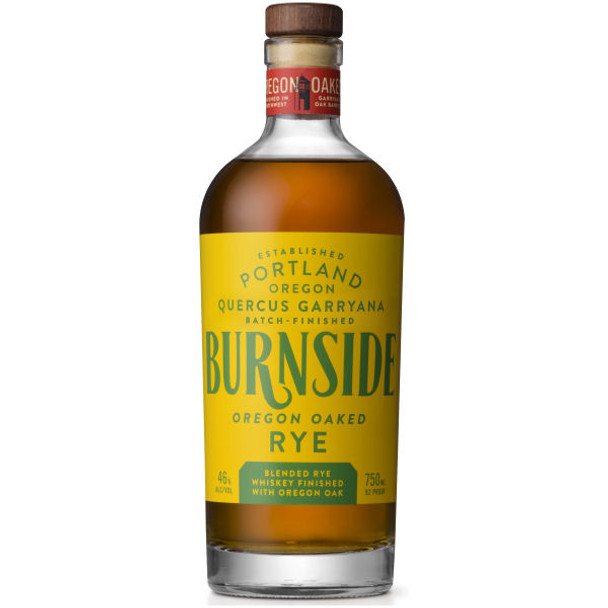 Burnside Oregon Oaked Rye Whiskey 750ml