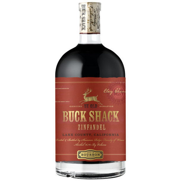 Buck Shack Bourbon Barrel Aged Lake County Zinfandel