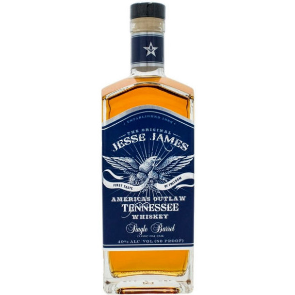 Jesse James Single Barrel Tennessee Whiskey 750ml