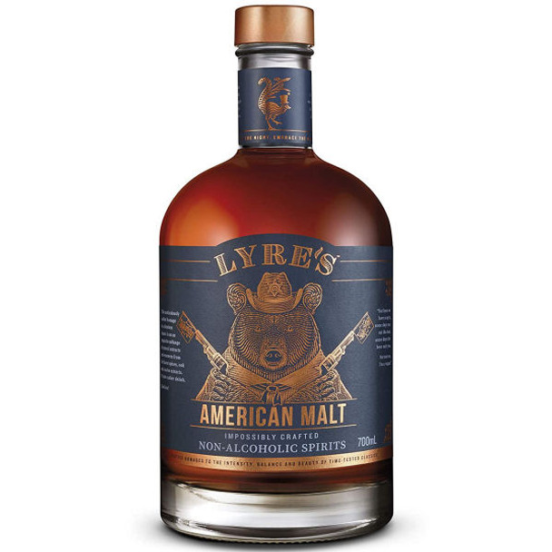 Lyre's American Malt Impossibly Crafted Non-Alcoholic Spirit 700ml
