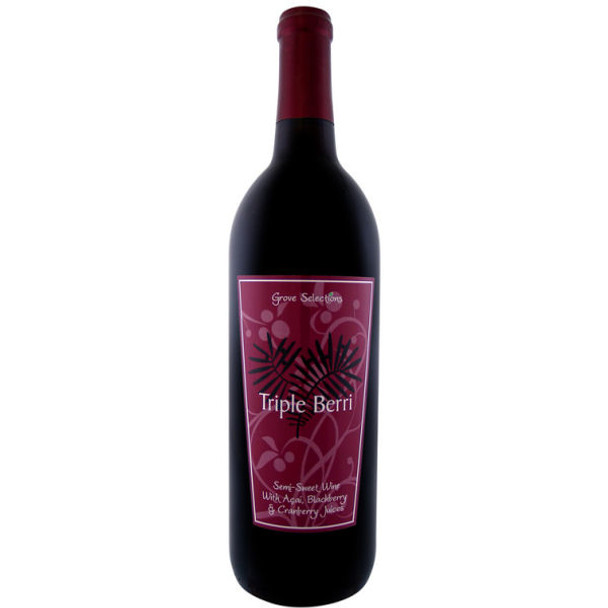 Grove Selections Semi-Sweet Triple Berri Wine NV