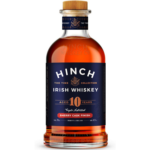 Hinch 10 Year Old Sherry Cask Finish Irish Whiskey 750ml