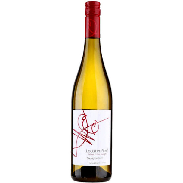 Lobster Reef Marlborough Sauvignon Blanc is bursting with a fruit-salad-bowl of flavors including ripe gooseberry