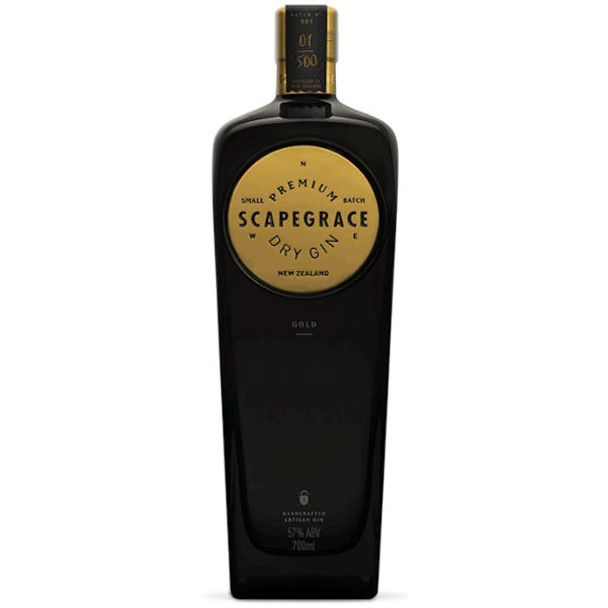Scapegrace Gold New Zealand Dry Gin 750ml