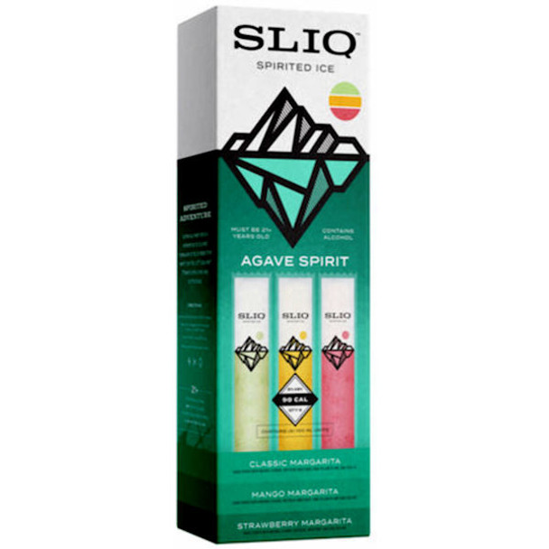 Sliq Spirited Ice Assorted Agave Pops 9 Pack-100ml