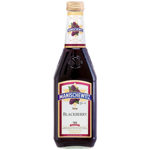 Manischewitz Blackberry Wine Kosher 750ml