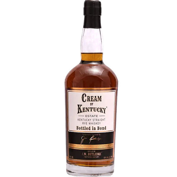 J.W. Rutledge Cream of Kentucky Bottled in Bond Kentucky Straight Rye Whiskey 750ml