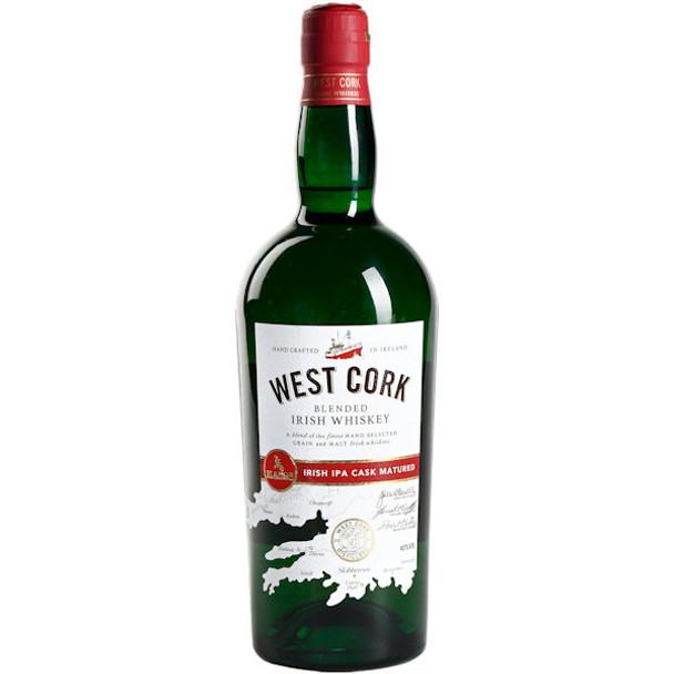 West Cork Irish IPA Cask Matured Irish Whiskey 750ml