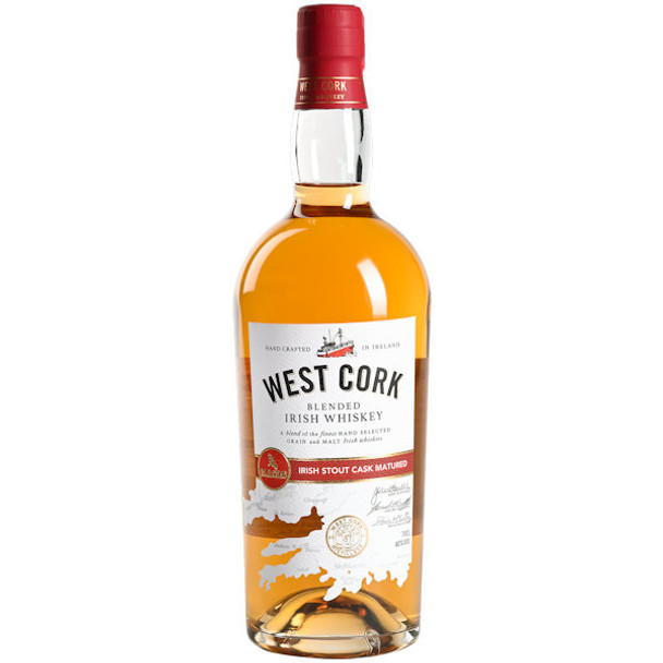 West Cork Irish Stout Cask Matured Irish Whiskey 750ml