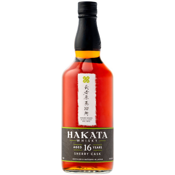 Hakata 16 Year Old Sherry Cask Japanese Whisky 700ml