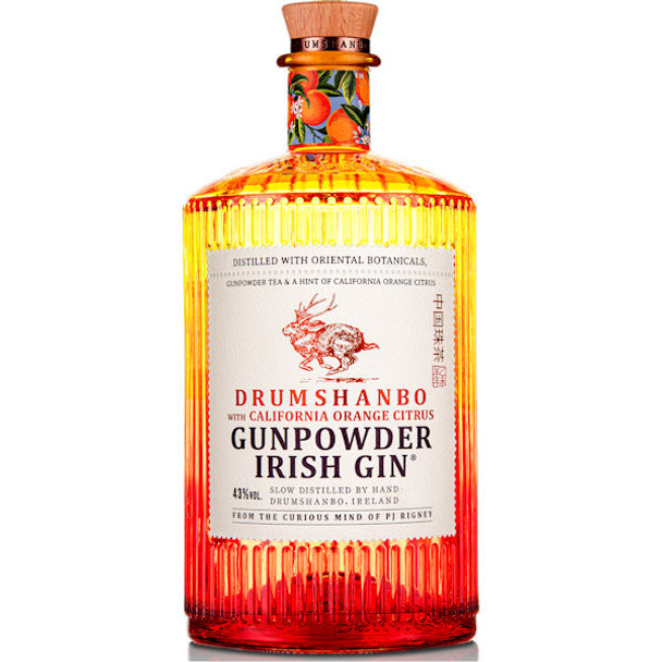 Drumshanbo Gunpowder California Orange Citrus Irish Gin 750ml