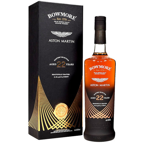 Bowmore Aston Martin Master Selection 22 Year Old Islay Single Malt Scotch 750ml