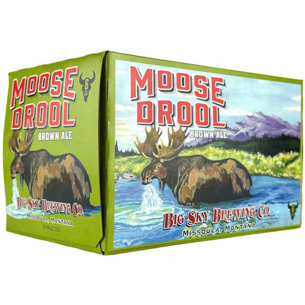 Big Sky Brewing Moose Drool Brown Ale 12oz 6 Pack Cans