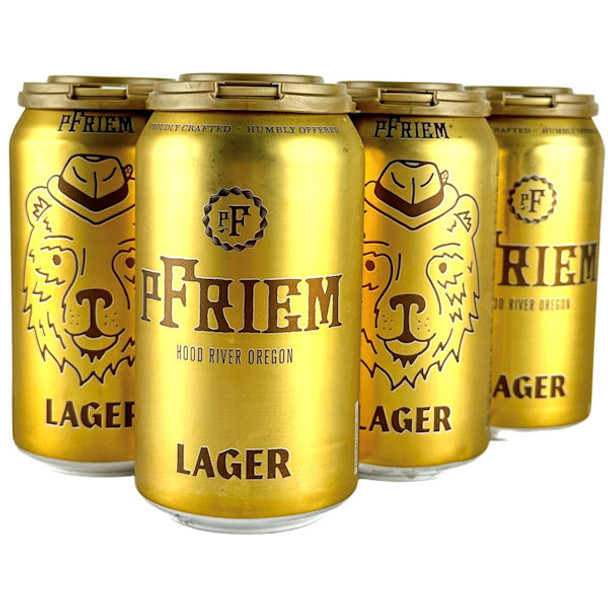 pFriem Brewing Oregon Lager 12oz 6 Pack Cans