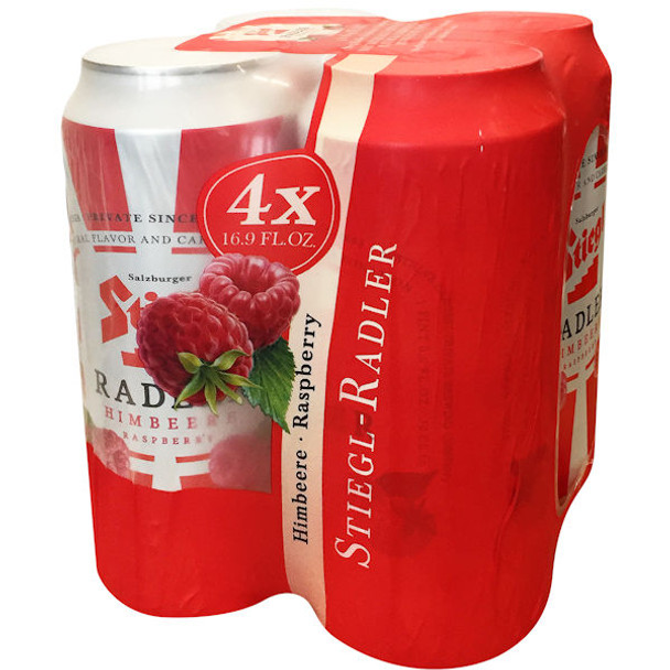 Stiegl Raspberry Radler 16.9oz 4 Pack Cans