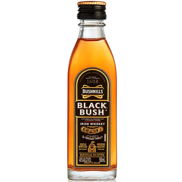 50ml Mini Bushmills Black Bush Sherry Cask Irish Whiskey
