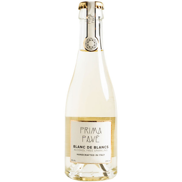 Prima Pave Alcohol Free Sparkling Blanc de Blancs NV (Italy)