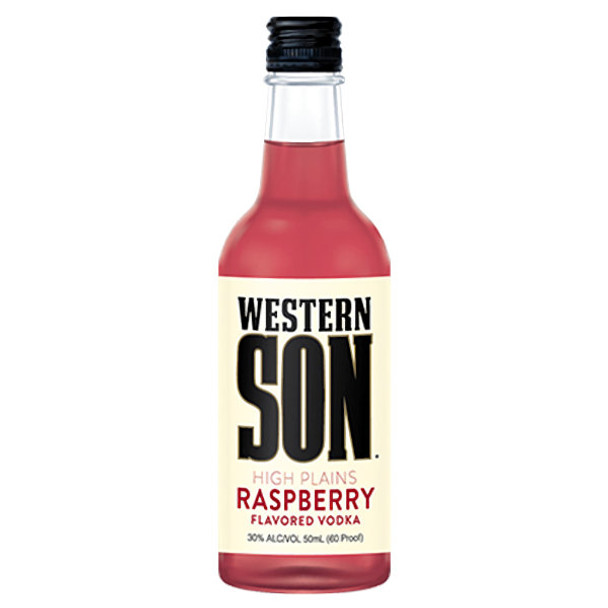 50ml Mini Western Son Raspberry Vodka