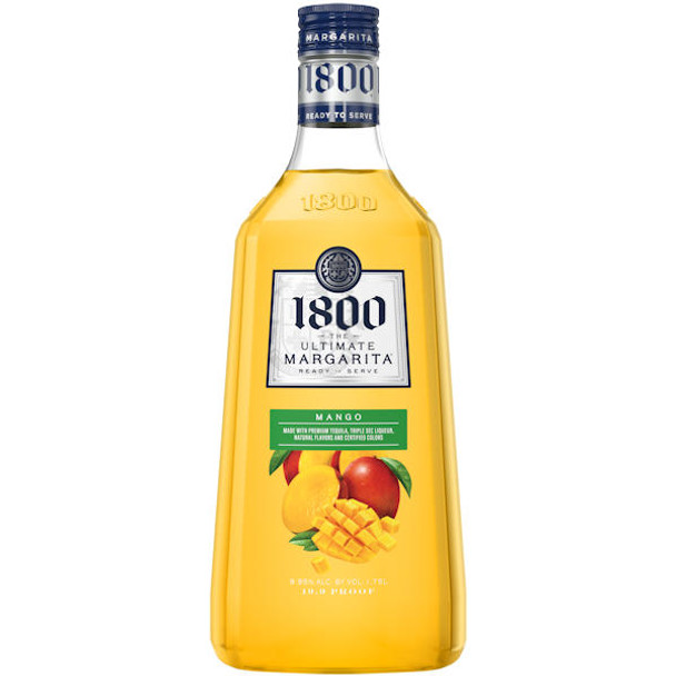 1800 The Ultimate Ready To Drink Mango Margarita 1.75L