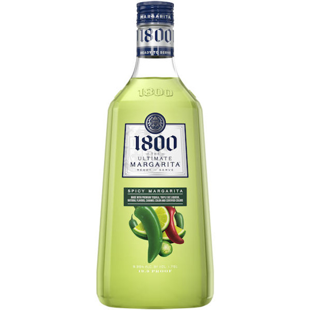 1800 The Ultimate Ready To Drink Spicy Margarita 1.75L