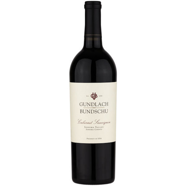 Gundlach Bundschu Sonoma Cabernet